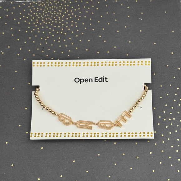 Beautiful BABE choker necklace with removable charms Allergy free & adjustable - Picture 4 of 9